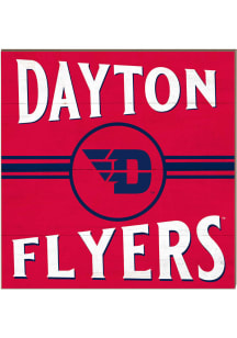 KH Sports Fan Dayton Flyers 10x10 Retro Sign