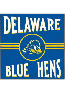 KH Sports Fan Delaware Fightin' Blue Hens 10x10 Retro Sign