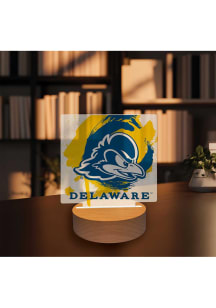 Delaware Fightin' Blue Hens Paint Splash Light Desk Accessory
