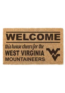 West Virginia Mountaineers 18x30 Welcome Door Mat