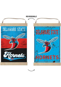 KH Sports Fan Delaware State Hornets Reversible Retro Banner Sign
