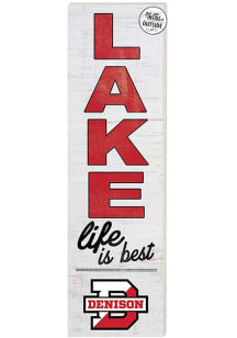 KH Sports Fan  10x35 Lake Life is Best Indoor Outdoor Sign