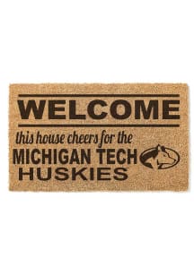 Michigan Tech Huskies 18x30 Welcome Door Mat