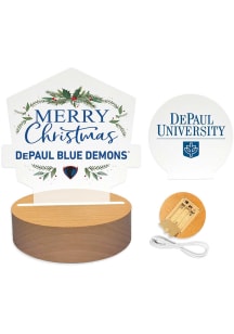 DePaul Blue Demons Holiday Light Set Desk Accessory