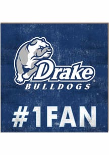 KH Sports Fan Drake Bulldogs 10x10 #1 Fan Sign