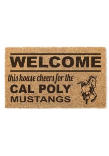 Cal Poly Mustangs 18x30 Welcome Door Mat