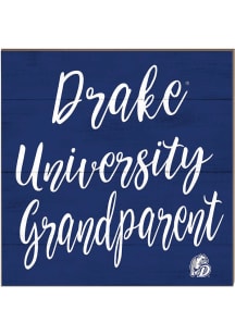 KH Sports Fan Drake Bulldogs 10x10 Grandparents Sign