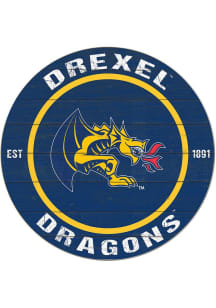 KH Sports Fan Drexel Dragons 20x20 Colored Circle Sign