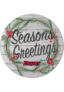 KH Sports Fan Drury Panthers 20x20 Weathered Seasons Greetings Sign