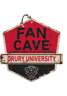 KH Sports Fan Drury Panthers Fans Welcome Rustic Badge Sign