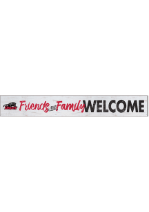 KH Sports Fan Drury Panthers 5x36 Welcome Door Plank Sign
