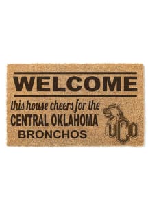 Central Oklahoma Bronchos 18x30 Welcome Door Mat