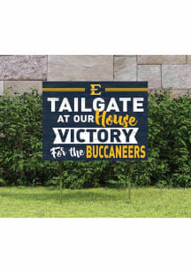 East Tennesse State Buccaneers KH Sports Fan 18x24 Tailgate Yard Sign - Navy Blue