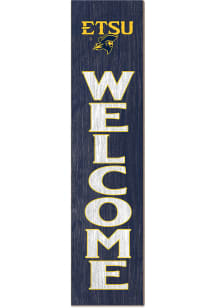 KH Sports Fan East Tennesse State Buccaneers 11x46 Welcome Leaning Sign