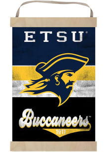 KH Sports Fan East Tennesse State Buccaneers Reversible Retro Banner Sign