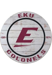 KH Sports Fan Eastern Kentucky Colonels 20x20 Weathered Circle Sign