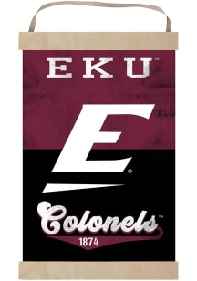 KH Sports Fan Eastern Kentucky Colonels Reversible Retro Banner Sign