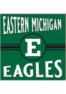 KH Sports Fan Eastern Michigan Eagles 10x10 Retro Sign