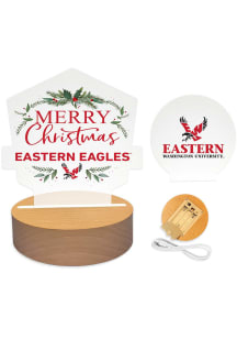 Eastern Washington Eagles Holiday Light Set Desk Accessory