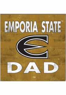 KH Sports Fan Emporia State Hornets 10x10 Dad Sign