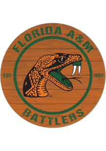 KH Sports Fan Florida A&amp;M Rattlers 20x20 Colored Circle Sign