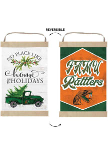 KH Sports Fan Florida A&amp;M Rattlers Holiday Reversible Banner Sign