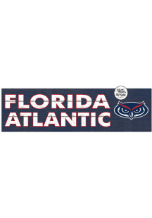 KH Sports Fan Florida Atlantic Owls 35x10 Indoor Outdoor Colored Logo Sign