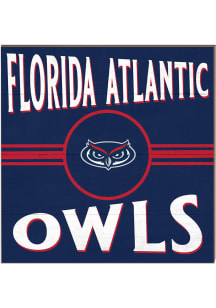 KH Sports Fan Florida Atlantic Owls 10x10 Retro Sign