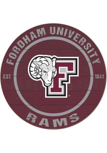 KH Sports Fan Fordham Rams 20x20 Colored Circle Sign
