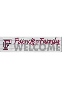 KH Sports Fan Fordham Rams 40x10 Welcome Sign