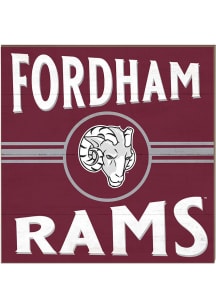 KH Sports Fan Fordham Rams 10x10 Retro Sign