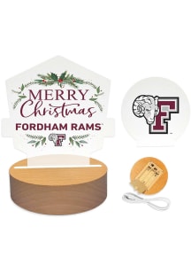 Fordham Rams Holiday Light Set Desk Accessory