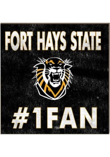 KH Sports Fan Fort Hays State Tigers 10x10 #1 Fan Sign