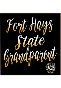 KH Sports Fan Fort Hays State Tigers 10x10 Grandparents Sign