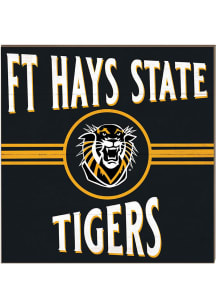KH Sports Fan Fort Hays State Tigers 10x10 Retro Sign