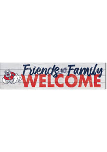 KH Sports Fan Fresno State Bulldogs 40x10 Welcome Sign