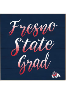 KH Sports Fan Fresno State Bulldogs 10x10 Grad Sign