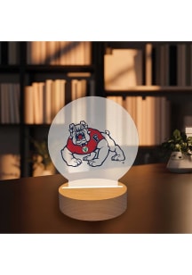 Fresno State Bulldogs Logo Light Desk Accessory