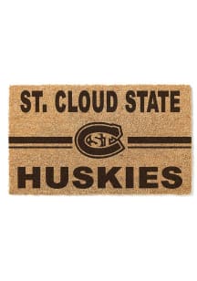 St Cloud State Huskies 18x30 Team Logo Door Mat