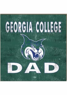 KH Sports Fan Georgia College Bobcats 10x10 Dad Sign