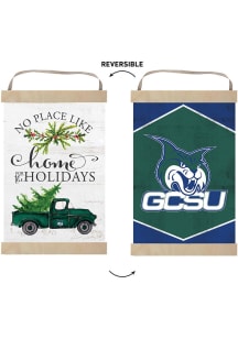 KH Sports Fan Georgia College Bobcats Holiday Reversible Banner Sign