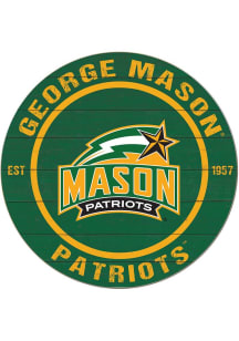 KH Sports Fan George Mason University 20x20 Colored Circle Sign