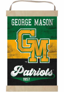 KH Sports Fan George Mason University Reversible Retro Banner Sign