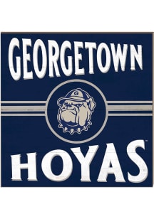 KH Sports Fan Georgetown Hoyas 10x10 Retro Sign