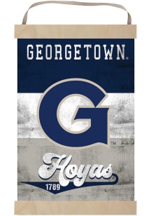 KH Sports Fan Georgetown Hoyas Reversible Retro Banner Sign