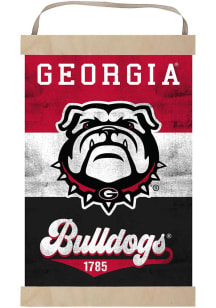 KH Sports Fan Georgia Bulldogs Reversible Retro Banner Sign
