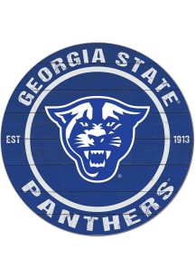KH Sports Fan Georgia State Panthers 20x20 Colored Circle Sign