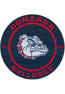 KH Sports Fan Gonzaga Bulldogs 20x20 Colored Circle Sign