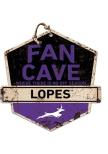 KH Sports Fan Grand Canyon Antelopes Fan Cave Rustic Badge Sign