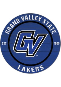 KH Sports Fan Grand Valley State Lakers 20x20 Colored Circle Sign